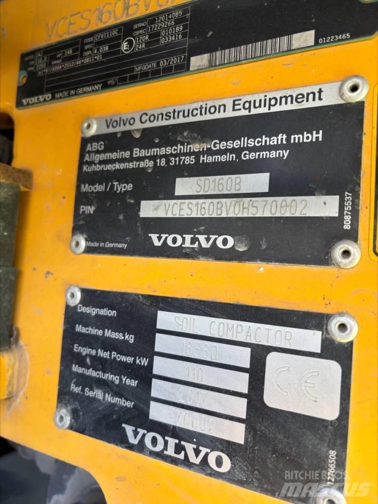Volvo SD 160 B Rodillos de un solo tambor