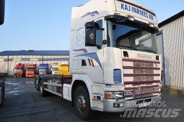 Scania 124 6X2 470 Camiones portacontenedores