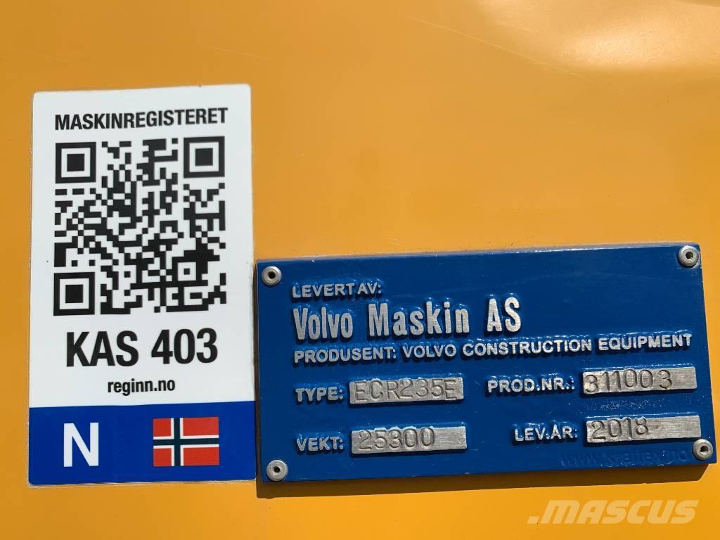 Volvo ECR235EL Excavadoras de cadenas