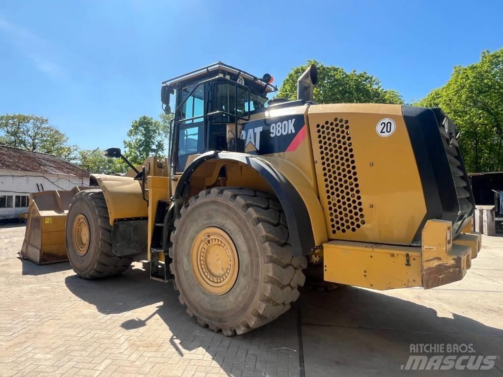CAT 980 K  q coupler Cargadoras sobre ruedas