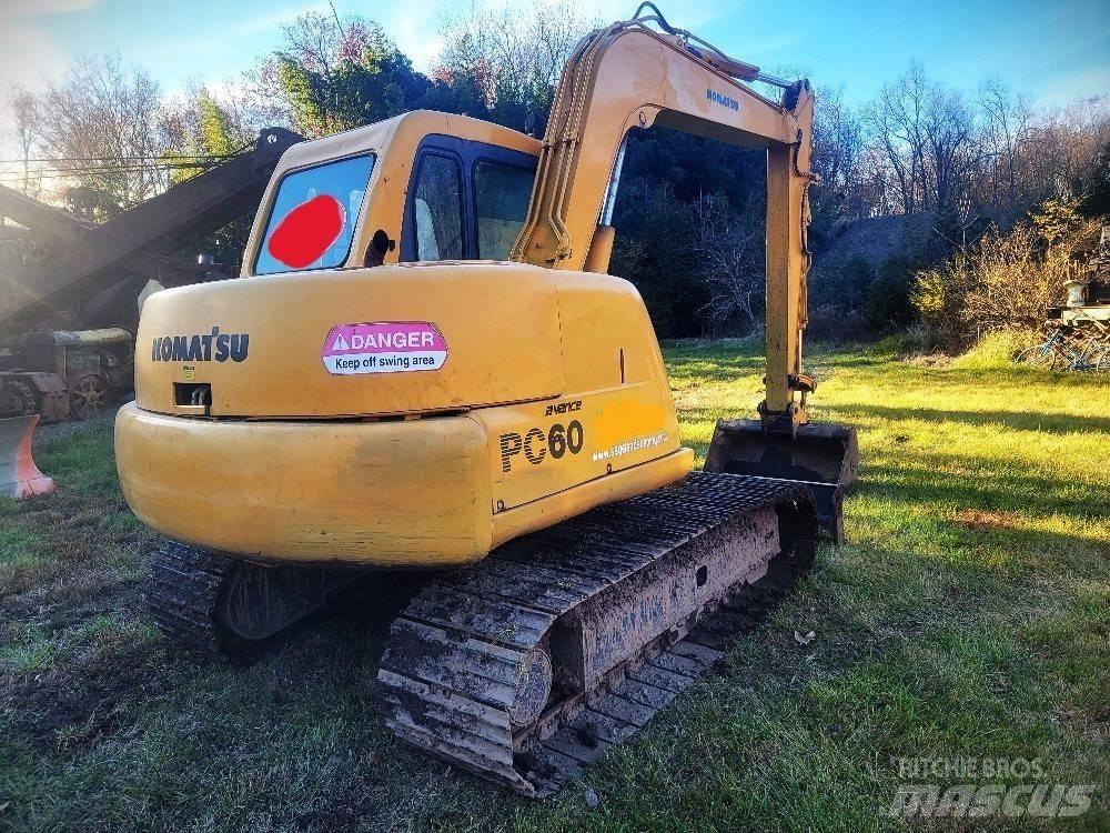 Komatsu PC 60-7E Excavadoras de cadenas