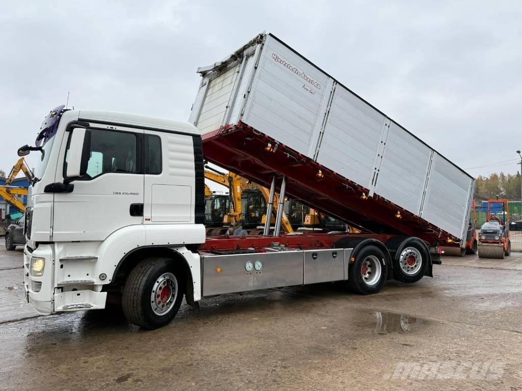 MAN TGS 26.480 Camiones bañeras basculantes o volquetes
