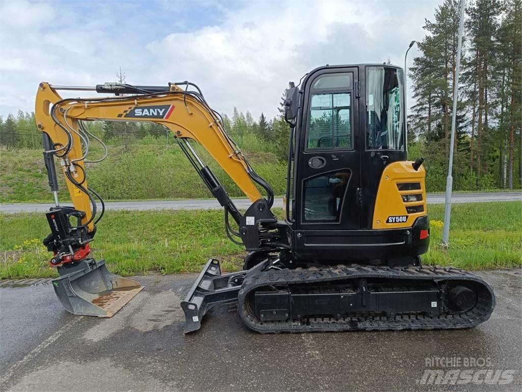 Sany SY50U Mini excavadoras < 7t