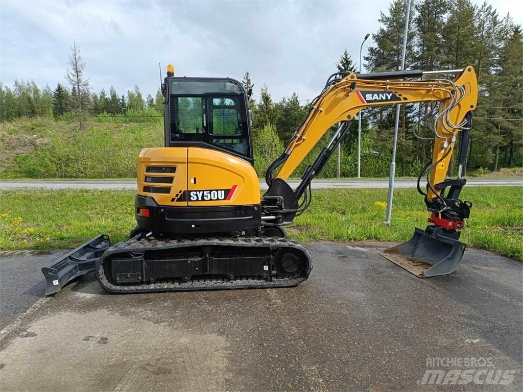 Sany SY50U Mini excavadoras < 7t