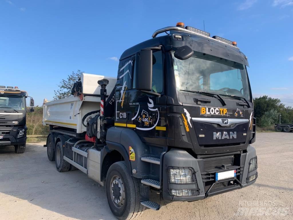 MAN TGS 28.510 Camiones bañeras basculantes o volquetes