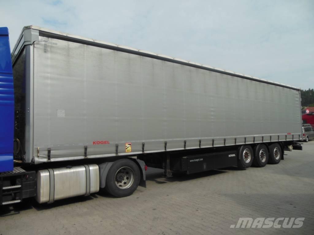 Kögel SN 24 Semirremolques con caja de lona