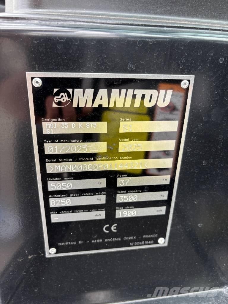 Manitou MSI 35 Carretillas elevadoras todo terreno