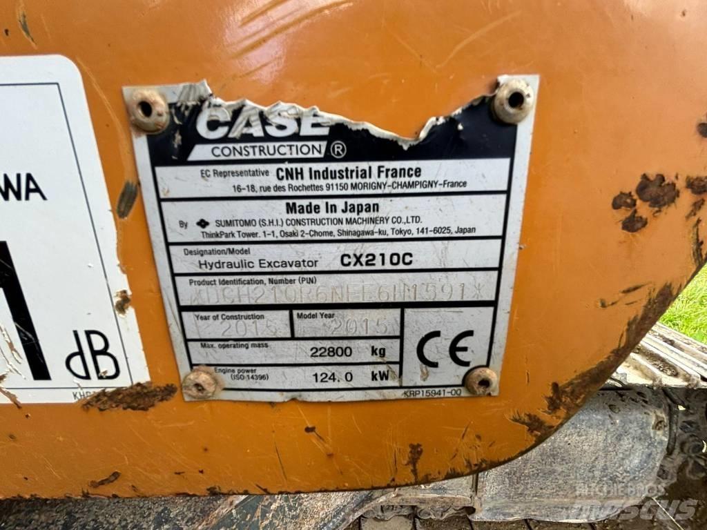 CASE CX 210 C Excavadoras de cadenas
