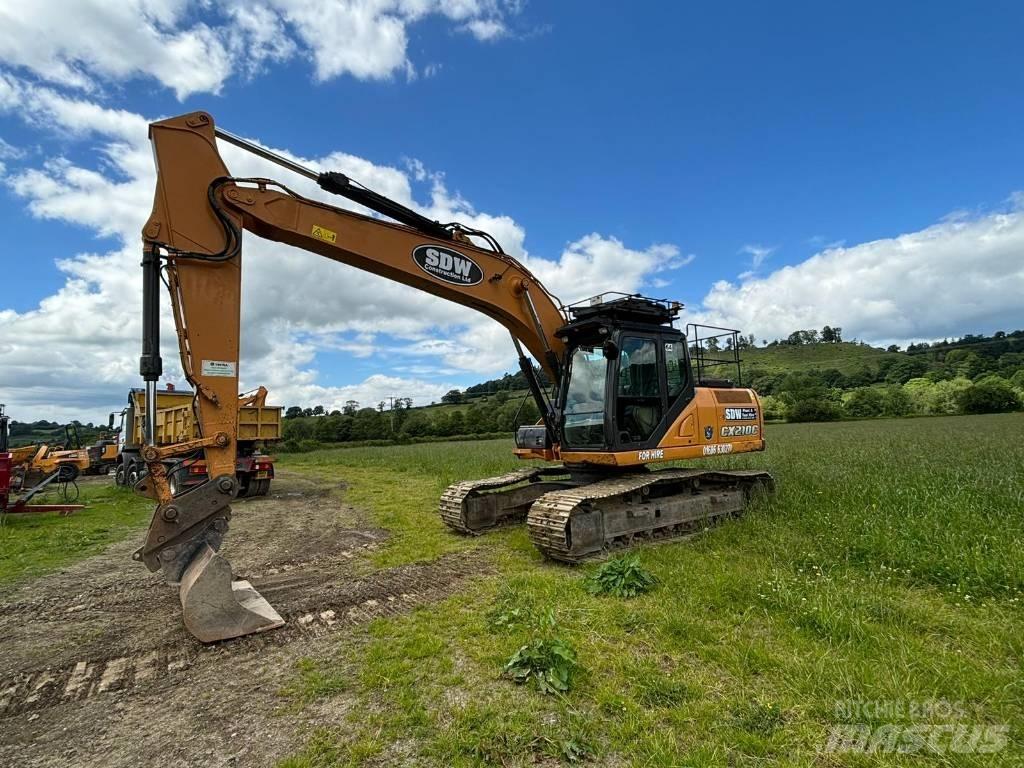 CASE CX 210 C Excavadoras de cadenas