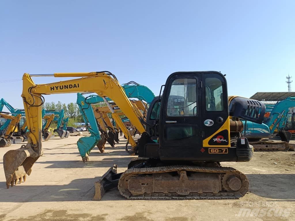 Hyundai R 60-7 Mini excavadoras < 7t