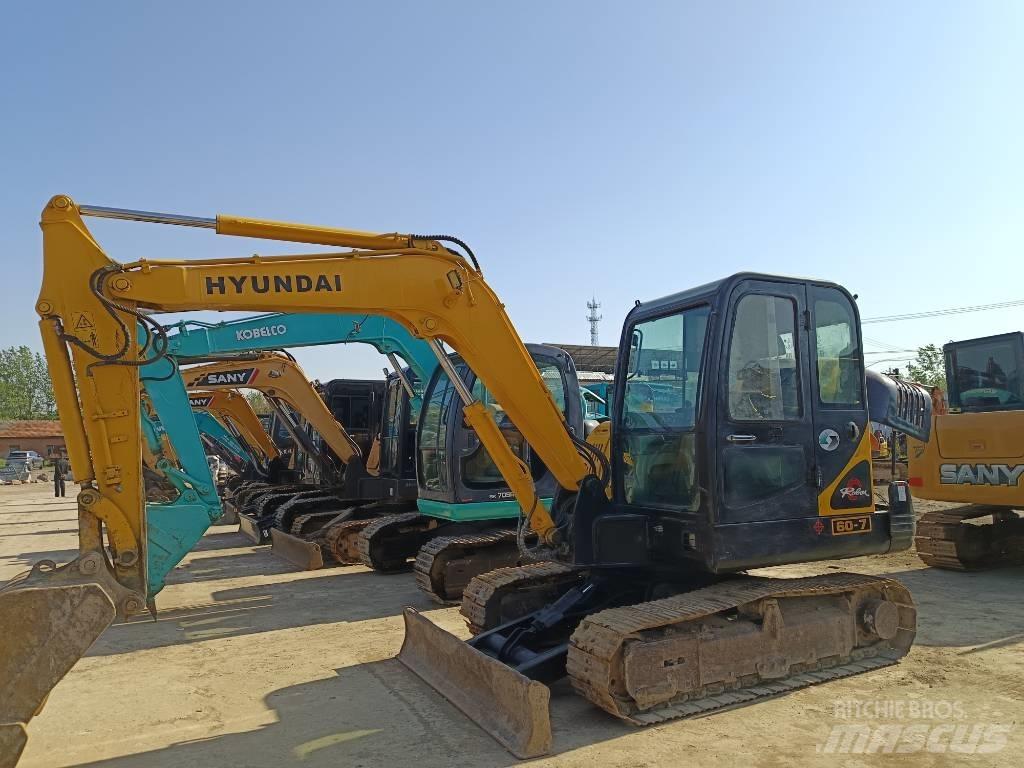 Hyundai R 60-7 Mini excavadoras < 7t