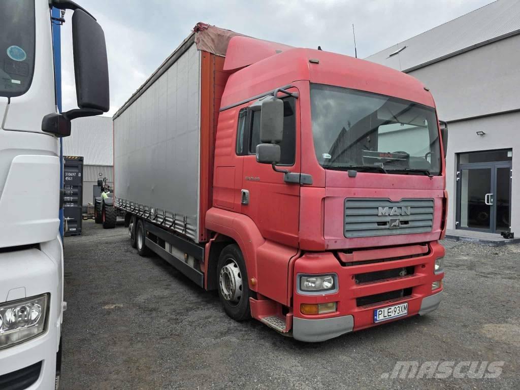 MAN TGA 26.410 Camión con caja abierta