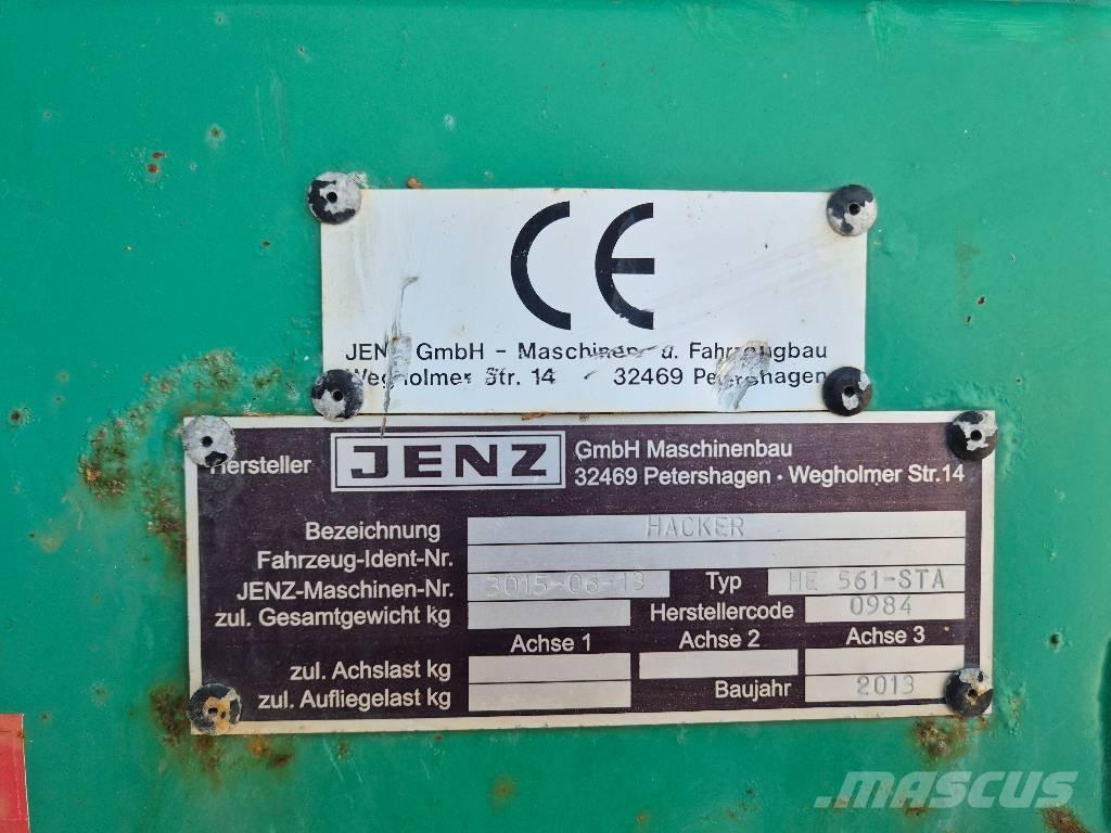 JENZ HE561STA Trituradoras de madera