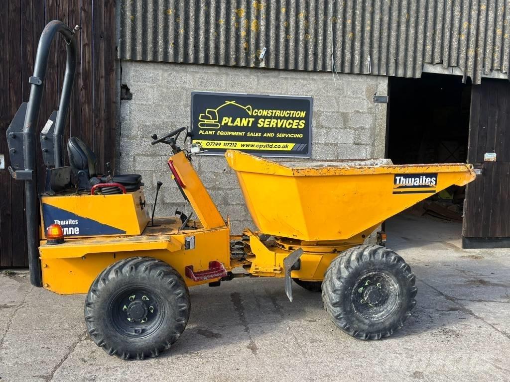 Thwaites 3 tonne Dúmpers de obra