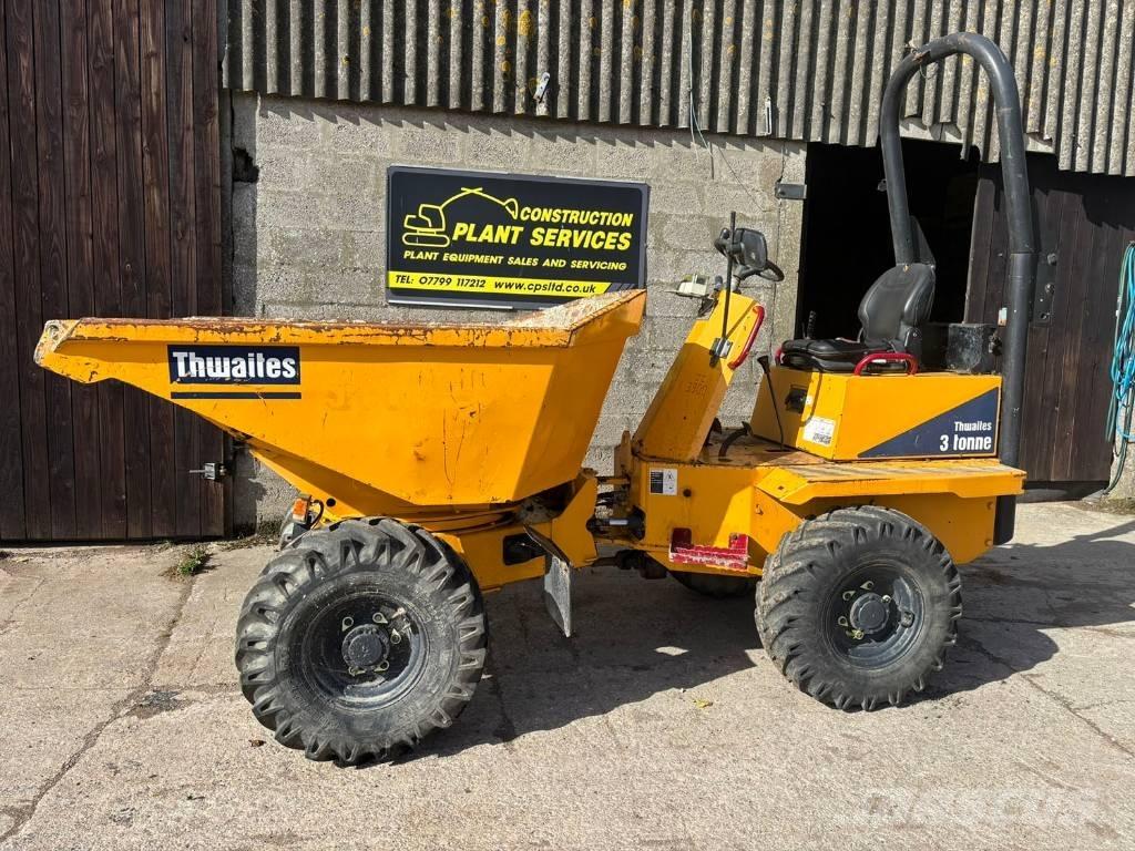 Thwaites 3 tonne Dúmpers de obra