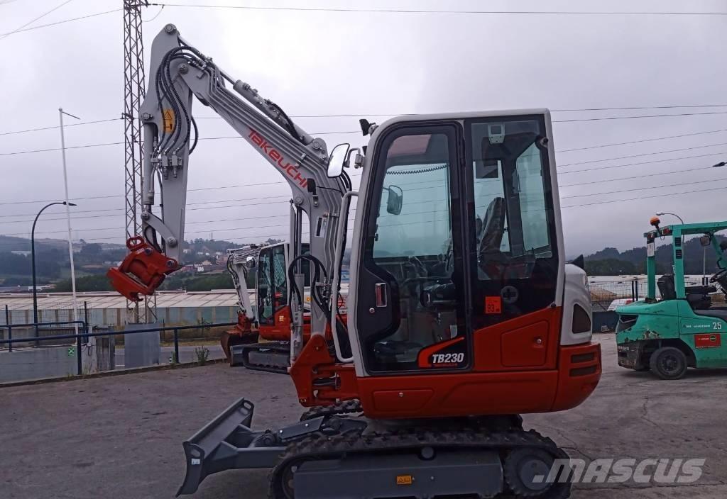 Takeuchi TB 230 Mini excavadoras < 7t