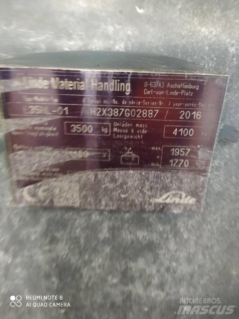 Linde E 35 HL Carretillas de horquilla eléctrica