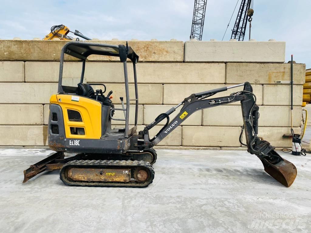 Volvo EC 18 C Mini excavadoras < 7t