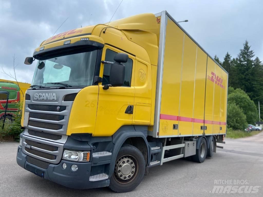 Scania R 490 LB Camiones caja cerrada