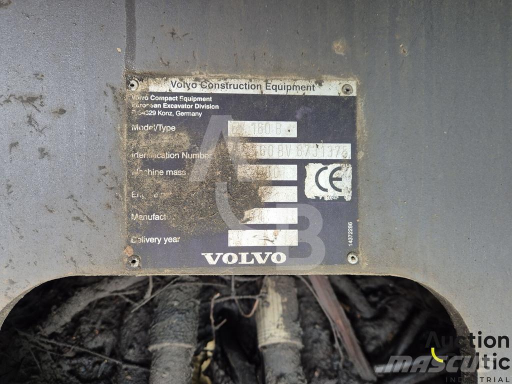 Volvo EW 160 B Excavadoras de ruedas