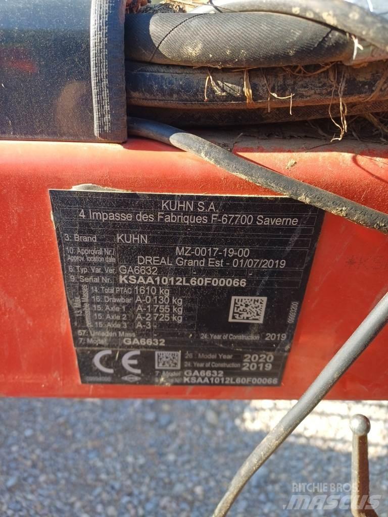 Kuhn GA 6632 Segadoras hileradoras