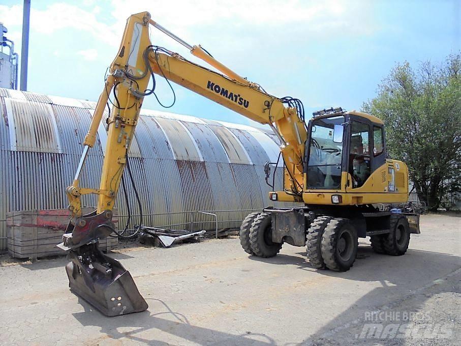 Komatsu PW 140-7 Excavadoras de ruedas