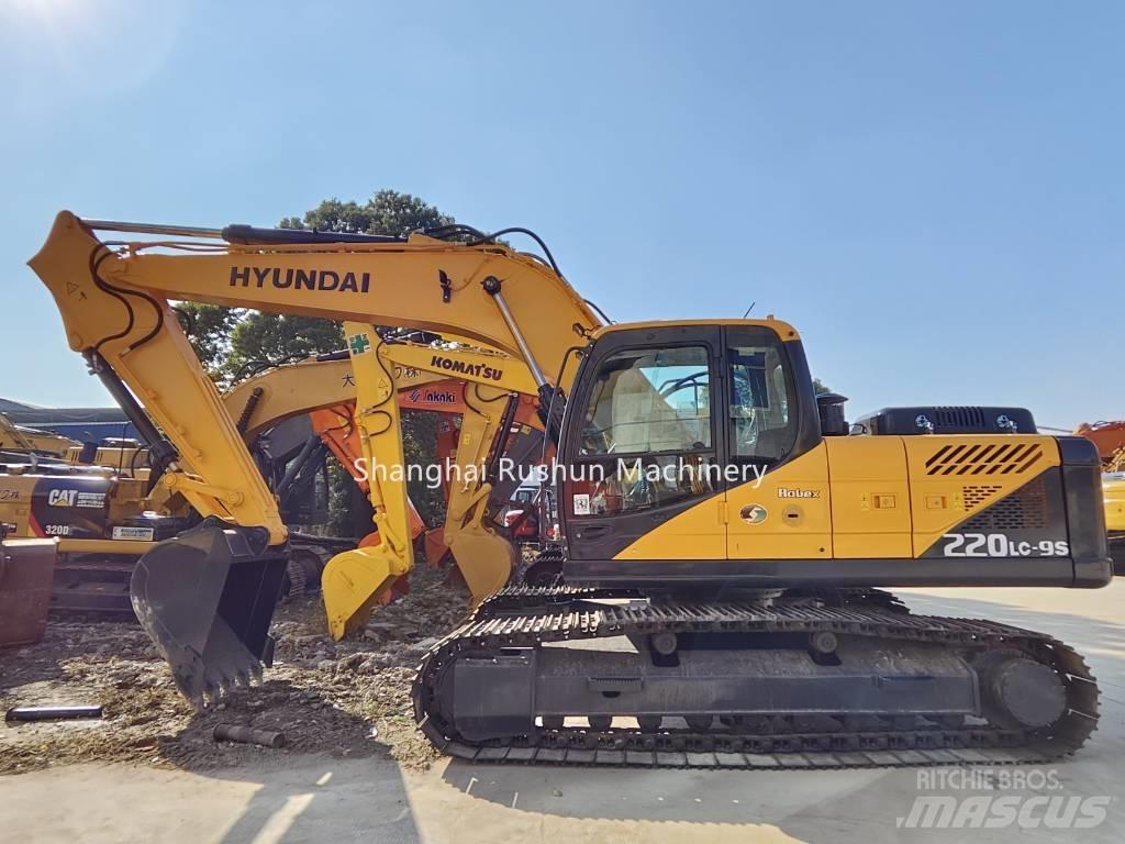 Hyundai 220 Excavadoras de cadenas
