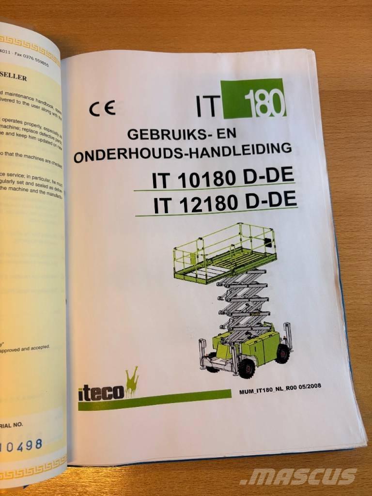 Iteco IT 12180 DE Plataformas tijera