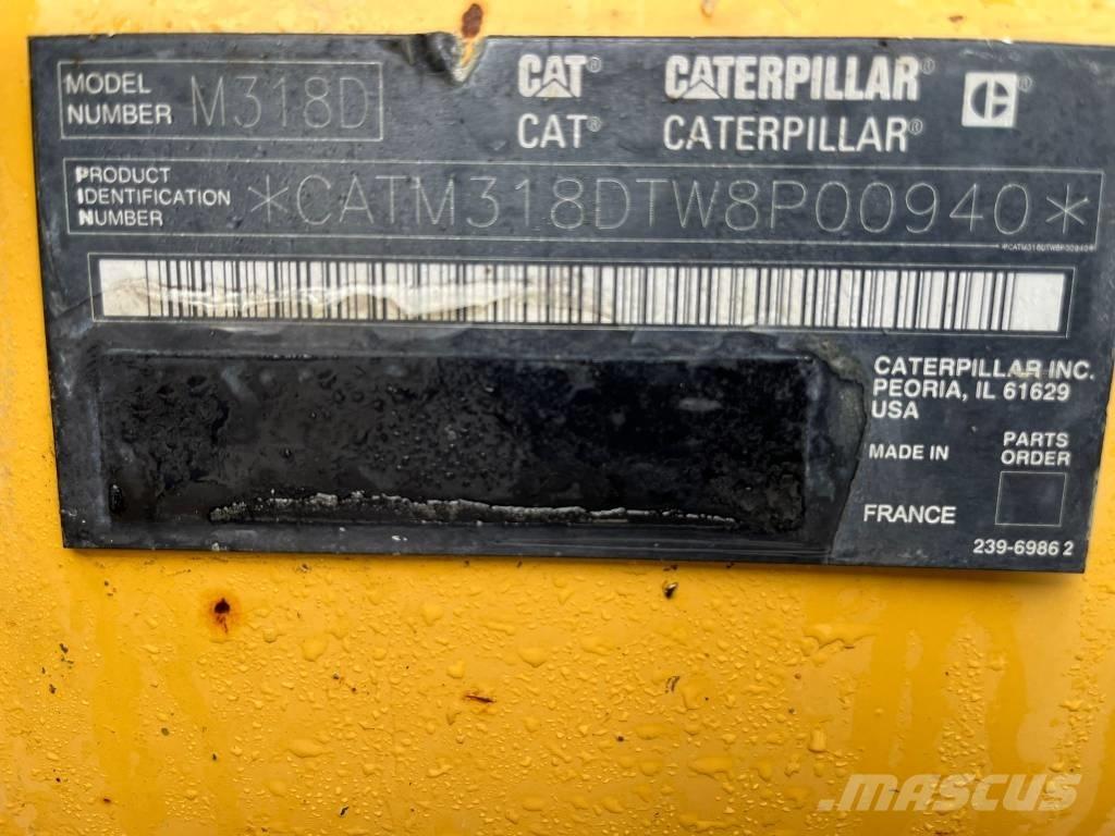 CAT M 318 D Excavadoras de ruedas
