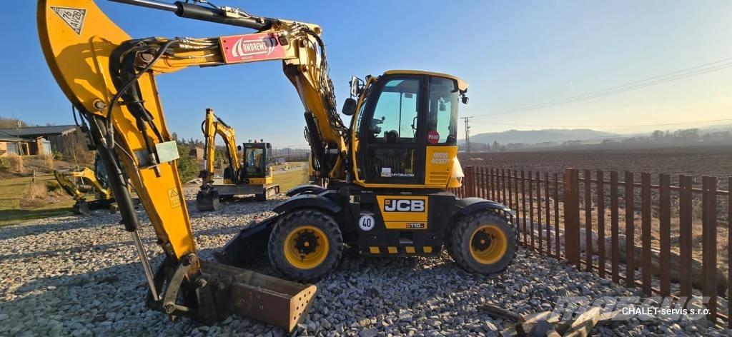 JCB 110 W Hydradig Excavadoras de ruedas
