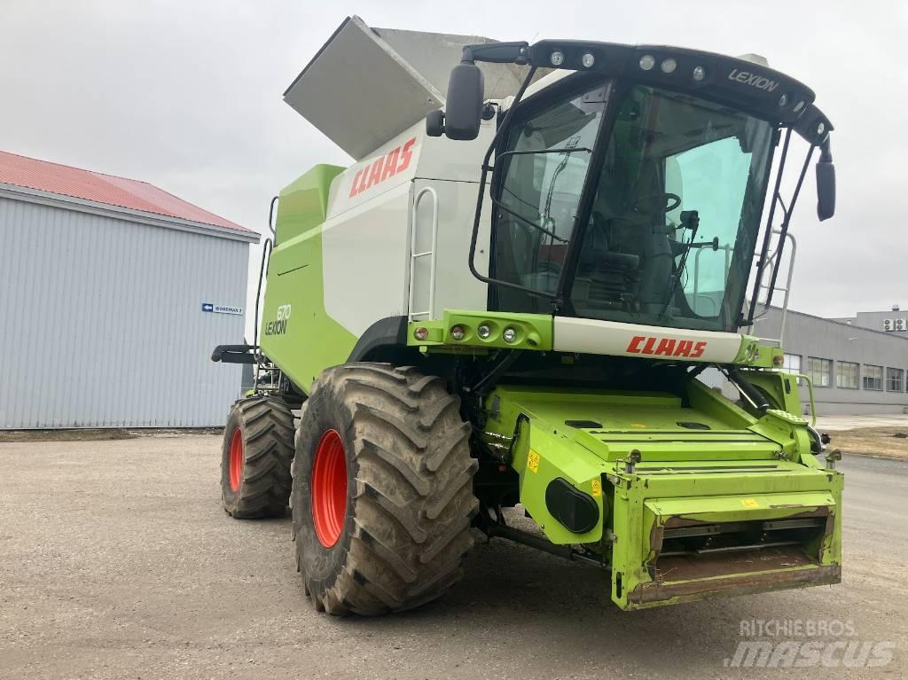 CLAAS Lexion 670 Cosechadoras combinadas
