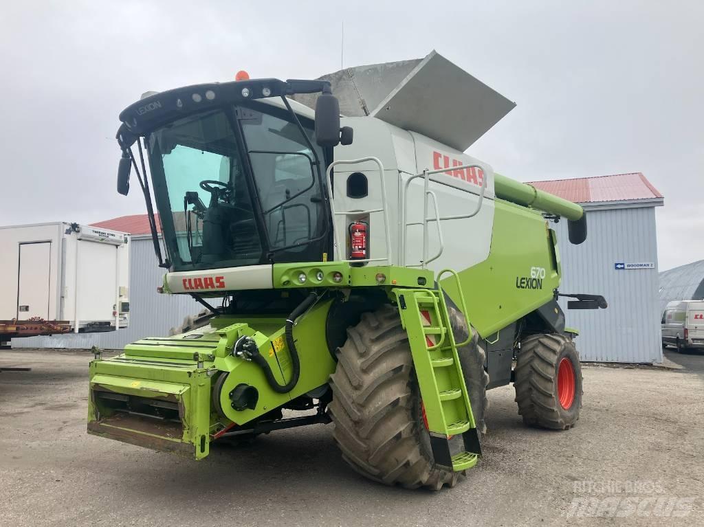 CLAAS Lexion 670 Cosechadoras combinadas