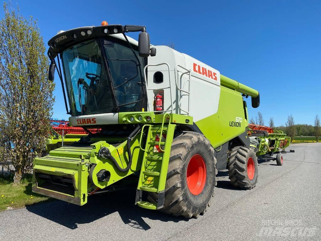 CLAAS Lexion 670 Cosechadoras combinadas
