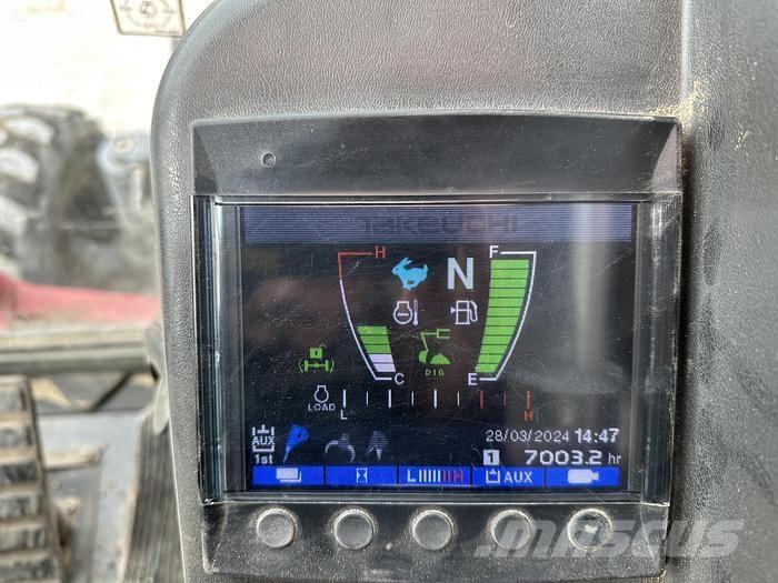 Takeuchi TB295W Excavadoras de ruedas