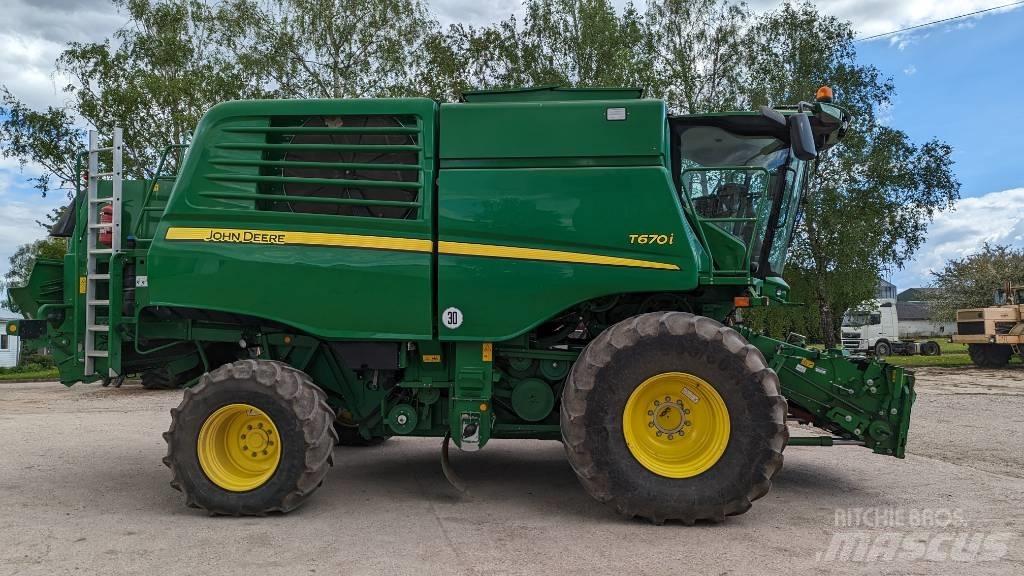 John Deere T 670 i Cosechadoras combinadas