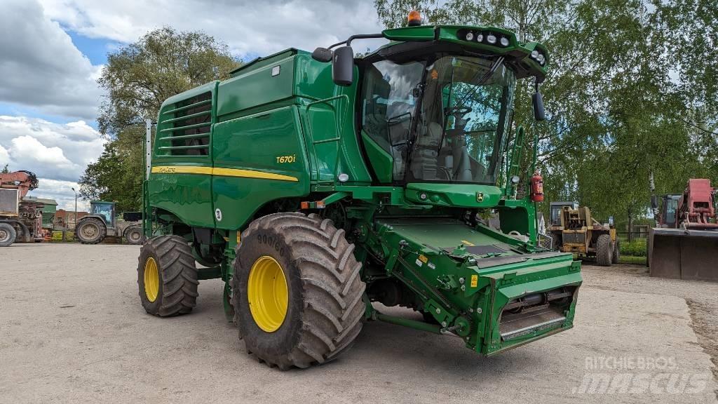 John Deere T 670 i Cosechadoras combinadas
