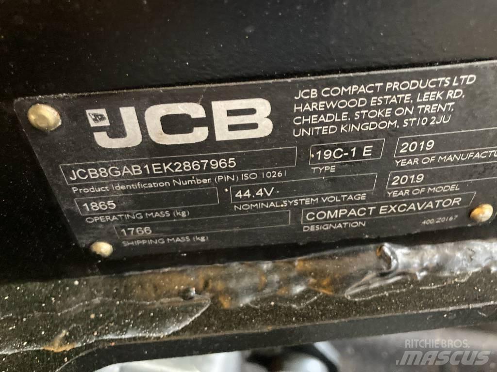 JCB 19 C-IE Mini excavadoras < 7t