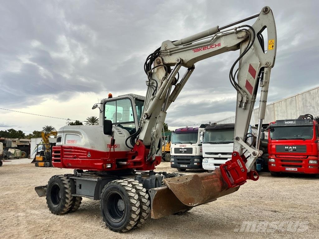 Takeuchi TB 295 W Excavadoras de ruedas