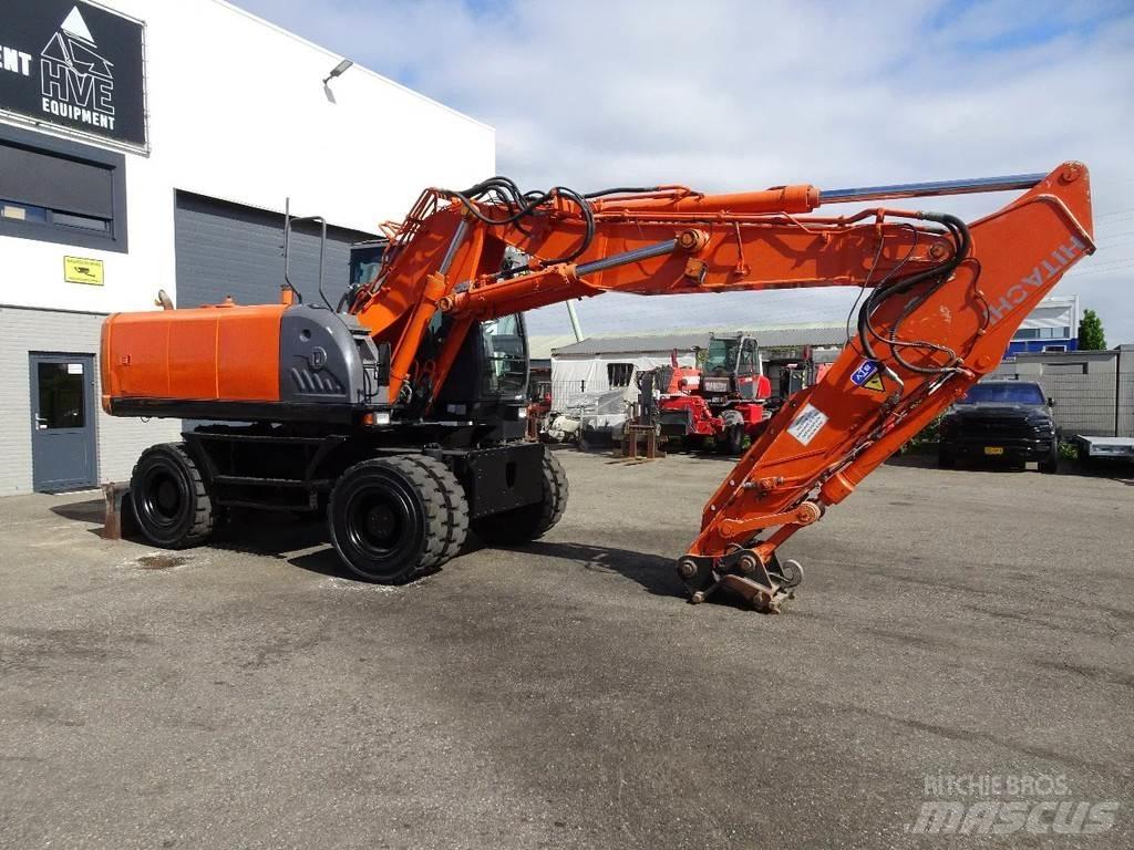 Hitachi ZX210W-3 Excavadoras de ruedas