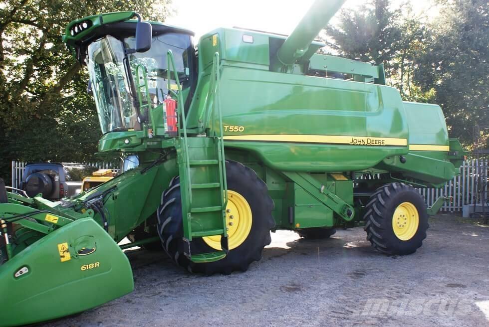 John Deere T 550 Cosechadoras combinadas