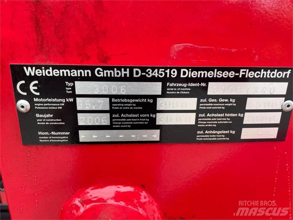 Weidemann 3006 Cargadoras sobre ruedas