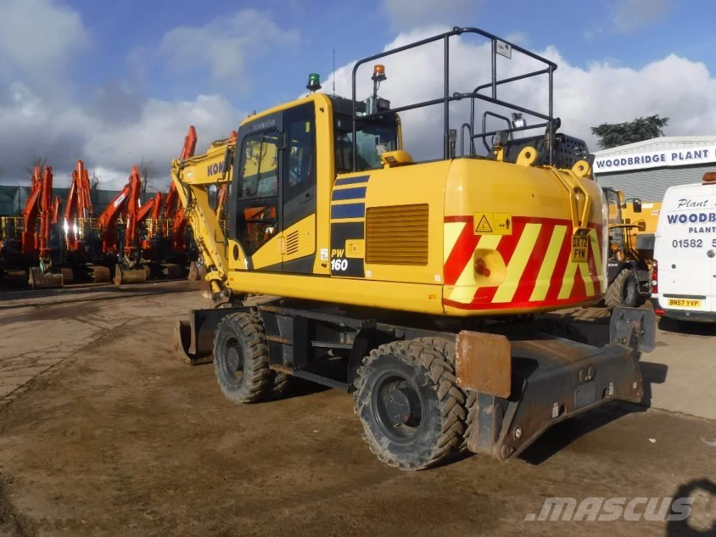 Komatsu PW 160-11 Excavadoras de ruedas