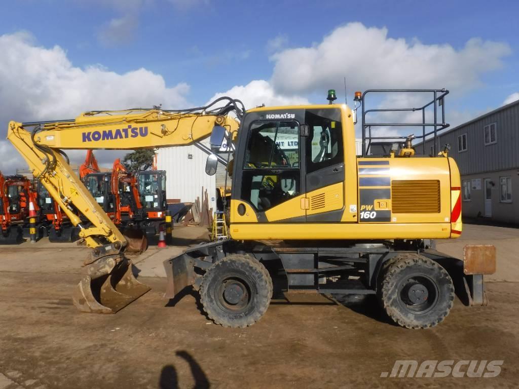 Komatsu PW 160-11 Excavadoras de ruedas