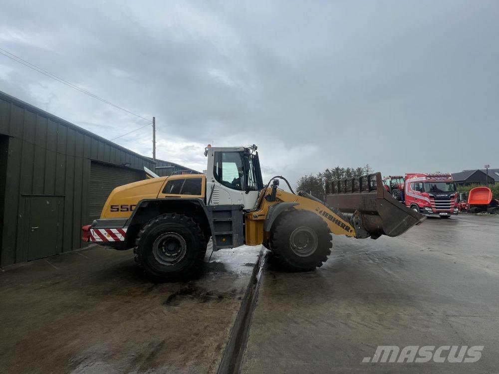 Liebherr L 550 Cargadoras sobre ruedas
