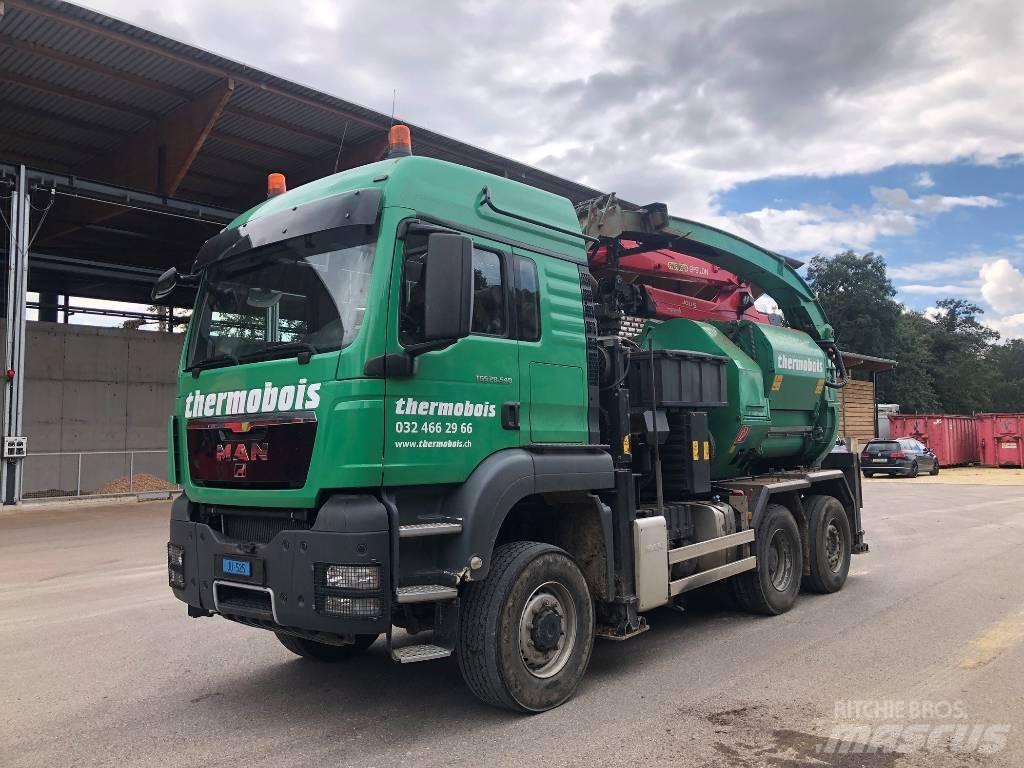 JENZ HEM 582 R-Truck Trituradoras forestales