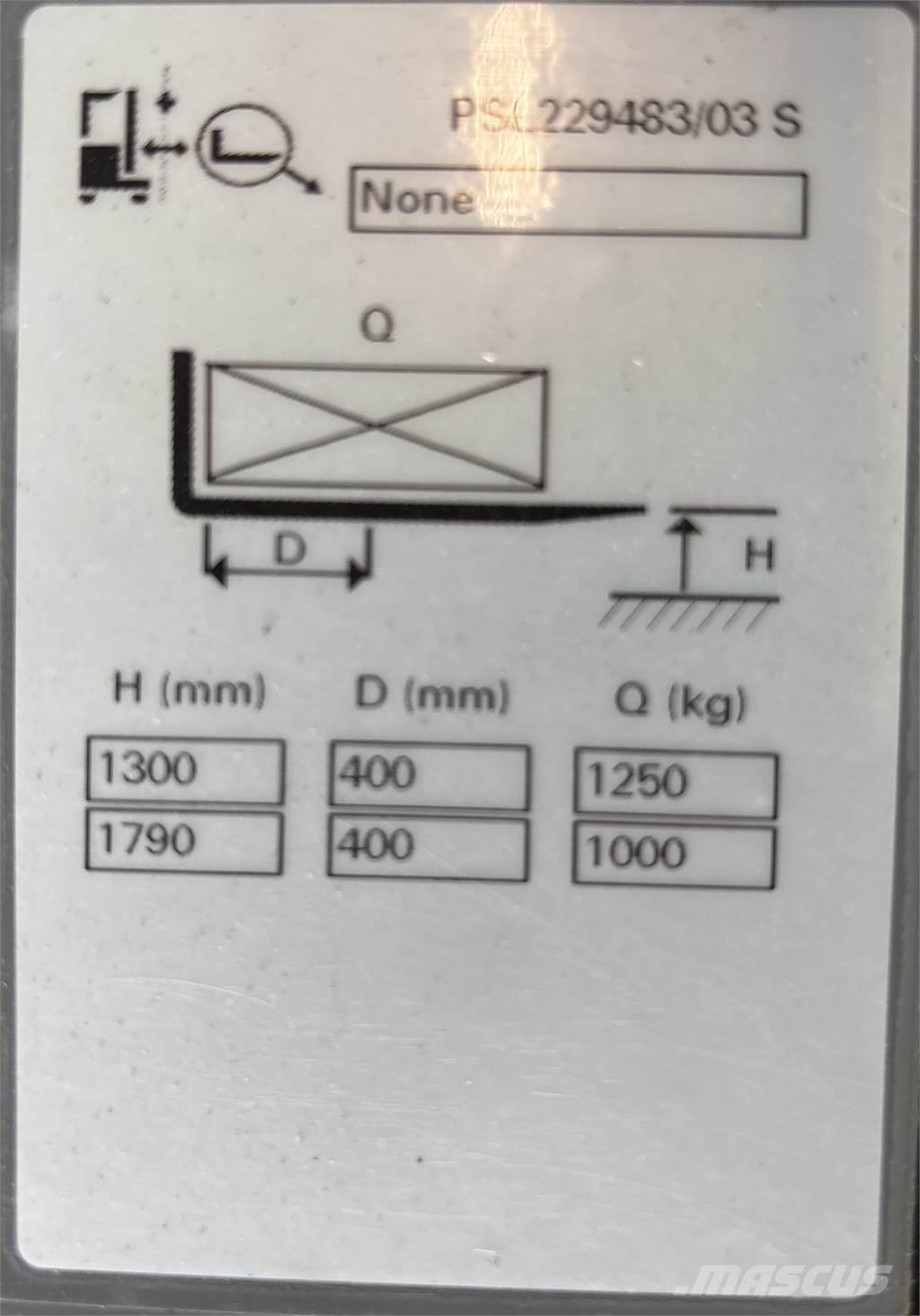 Atlet PSL125 Apiladores eléctricos