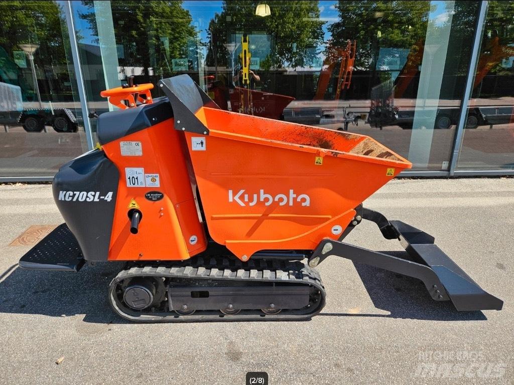 Kubota KC 70 Dúmpers de obra