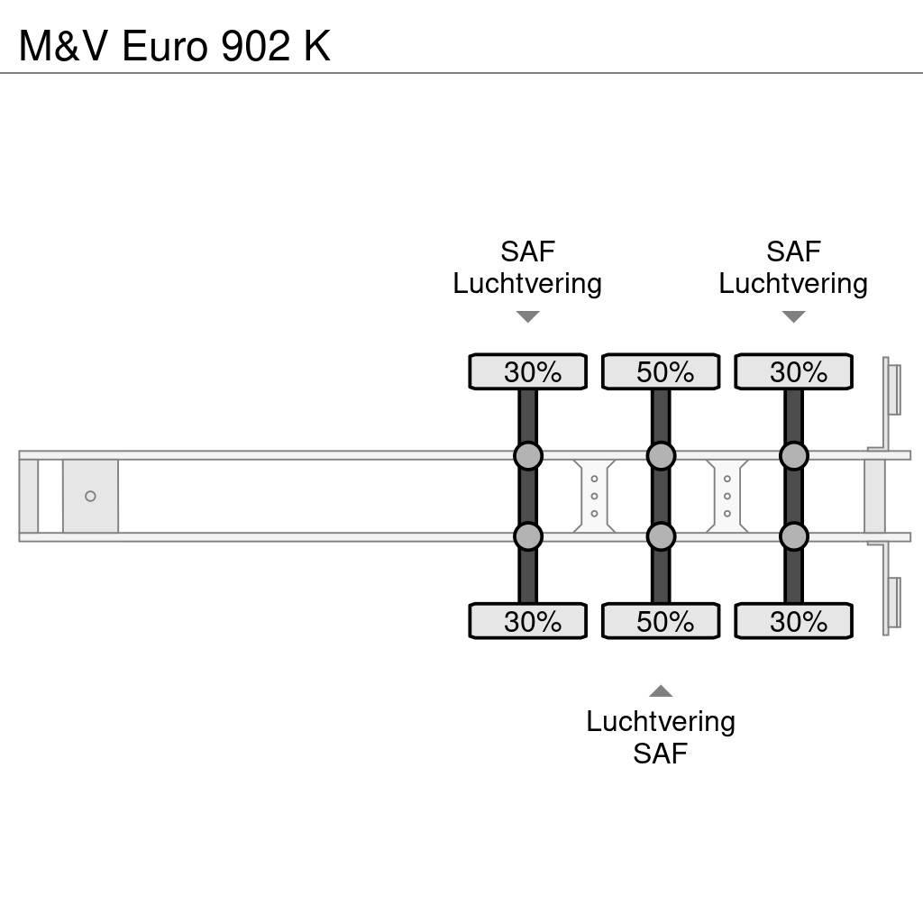 M&V Euro 902 K Semirremolques portacontenedores