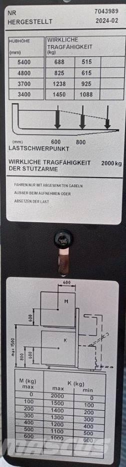Toyota BT SWE145L Apiladores eléctricos