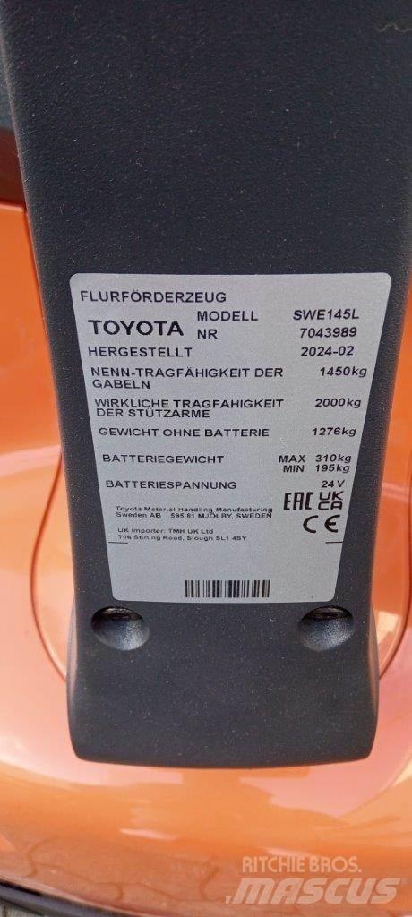 Toyota BT SWE145L Apiladores eléctricos